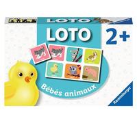 Ravensburger – Jeu éducatif Loto Bébés Animaux – Observation, Association, Mémorisation – Dès 2 ans