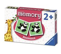 Ravensburger - Jeu Educatif - Memory® - Les Animaux - Un Premier Jeu éducatif mêlant Observation, Association et mémorisation - A partir de 2 Ans - 24153
