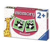 Ravensburger - Jeu Educatif - Memory® - Les Animaux - Un Premier Jeu éducatif mêlant Observation, Association et mémorisation - A partir de 2 Ans - 24153