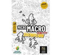 Blackrock Editions Jeu de société MicroMacro : Showdown – Enquêtes 10+ 1–4 j VF As d'or 2021