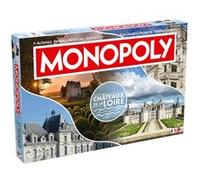 Winning-Moves - Jeu Monopoly Châteaux de la Loire - 2-6 joueurs - Bilingue