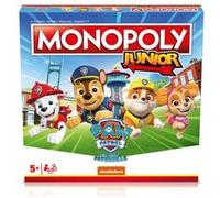 Winning-Moves Jeu de société Monopoly Junior Pat'Patrouille en français 5+ 2-6 joueurs