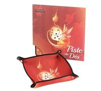 Jeu classique Wogamat Piste de dés Adélaïde Feu 21 x 21 cm