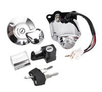 Jeu ontact Compatible Avec Pour Shadow 400 2000 2001 2002 Moto Bouchon Réservoir D'essence Contacteur D'allumage Verrouillage Selle Clé Remplacement Accessoires