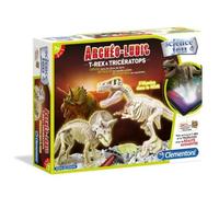 T-Rex & Tricératops - Paléontologie Squelettes Phosphorescents - 7 Ans+