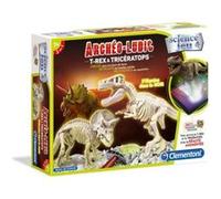 Archéo-ludic T-Rex et Tricératops