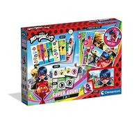 Jeu - CLEMENTONI - SUPER EDUKIT 7 EN 1 - Miraculous - Puzzles 30/48/60 pièces - Cartes quiz et d'association