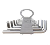 JEU CLES MALES 6 PANS ALLEN BTR LONGUES EN POUCES 1/16 A 3/4 -17 PCS