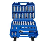 Jeu clés Mixtes à Cliquet en Jeu De Douilles D'amortisseur Pour Démonter Et Assembler Outil Manuel De Réparation Automobile Outil De Réparation Automobile 50 Pièces