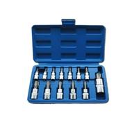 Jeu clés Mixtes à Cliquet en Kit De Clés Torx Outil De Réparation Automobile Jeu De Tournevis Douille À Impact Tête De Clé Outils D'atelier Mécanique Automobile 13 Pièces