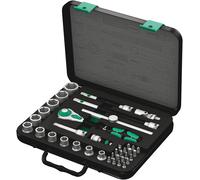 Wera 8100 SB 4 Zyklop Jeu de clés à douille en pouces 3/8\ (10 mm) 38 pièces 05003596001