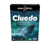 Hasbro Gaming Cluedo Jeu de société Sabotage en Haute mer, Jeu de Crime et de Puzzle Cluedo, Jeu Familial coopératif, Jeu de Salle d'évasion