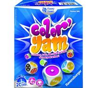 Jeu de dés - RAVENSBURGER - Color'Yam - Mixte - A partir de 8 ans - Bleu - 20 min