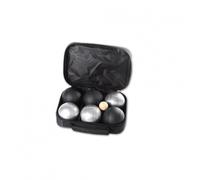 Jeu Complet De 2 X 3 Boules De Pétanque Noires Et Grises