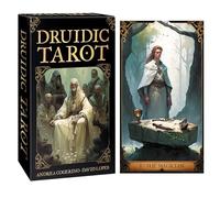Jeu complet de 78 pièces de tarot - 10 x 6 cm - Accessoires de divination Oracle - Cartes de tarot pour débutants en méditation - Texture en papier cartonné lisse - Pour homme, famille, amis, fête