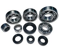 Jeu complet de roulements de boîte de vitesses + bagues d'étanchéité Simmerring Minarelli AM6