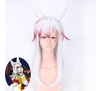 Jeu Cosplay Yin et Yang Division visite à la main/démon renard/homme élégant jeu de rôle perruque cheveux synthétiques Costume spectacle perruques Anime