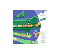 Jeu couleur et forme Djeco Crococroc crocodile vert 3+