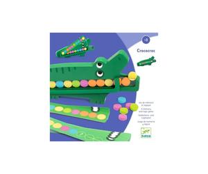 Jeu couleur et forme Djeco Crococroc crocodile vert 3+