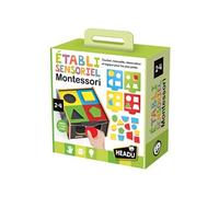 Jeu couleur et forme Etabli sensoriel Montessori