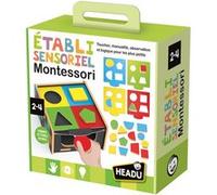 Headu – Établi sensoriel Montessori – Toucher, manualité et logique 2–5 ans