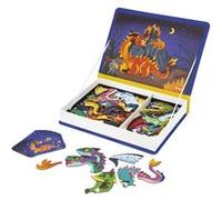Jeu couleur et forme Janod Magneti'book Dragons Multicolore E