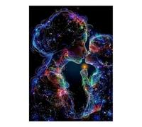 Jeu Créatif Adulte, 1000 Pcs Mère Enfant Puzzle | 52x38cm Calme D'Humeur, Accent Salon, Exercice Mental, Carton, Cadeau Anniversaire