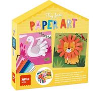 Jeu créatif - APLI - 19362 - My First Paper Art - Animaux - 3 ans et plus