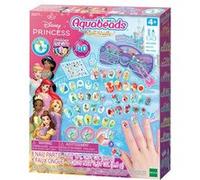 Aquabeads Coffret manucure Princesses Disney Multicolore – perles qui collent à l'eau – Dès 4 ans