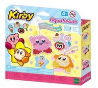 Aquabeads - Kit de perles Kirby - 700 perles multicolores avec porte-clés