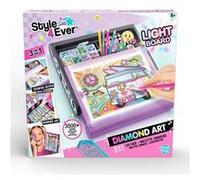 Jeu créatif Canal Toys Diamant'art Mallette LED 3 en 1 Multicolore E