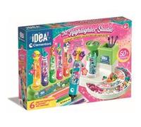 Clementoni | L’Atelier Des Fluos - Kit Créatif Pour Enfants 6 Ans+ | Crée Et Personnalise 6 Surligneurs | Activité DIY Fournitures Scolaires | Cadeau Fille Garçon | Loisir Artistique Ludique