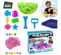 Jeu créatif - CMP - Sable Magique - 500 g - 9 accessoires - Ne colle pas