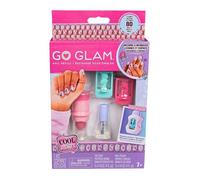 Cool Maker - Recharges Go Glam Nail Studio - Pour Machine Kit Manucure - 80 ongles Avec 2 Motifs, 1 Applicateur Vernis Et 1 Protège-Vernis À Ongles - Kit de Loisirs créatifs - Jouet Enfant 7 Ans et +