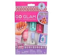 Cool Maker - Recharges Go Glam Nail Studio - Pour Machine Kit Manucure - 80 ongles Avec 2 Motifs, 1 Applicateur Vernis Et 1 Protège-Vernis À Ongles - Kit de Loisirs créatifs - Jouet Enfant 7 Ans et +