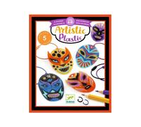 Jeu créatif Djeco Artistic Plastic Porte-clés Catcheurs