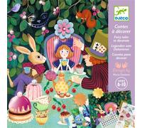 Djeco - Contes à décorer - Alice au pays des merveilles - Violet - TU