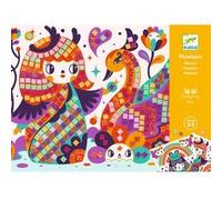 Jeu créatif Djeco Coffret Mosaïques Kokeshi Multicolore G