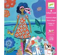 Djeco Jeu créatif Collages - La Tendance WAX Multicolore