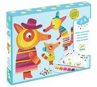 Jeu créatif Djeco La Famille Renard Multicolore E