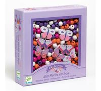Djeco Perles en bois Papillons – 450 pièces