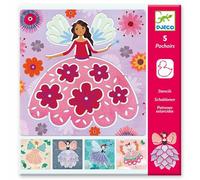 Jeu créatif Djeco Pochoirs Fées