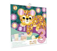 Jeu créatif Janod Gommettes rondes métallisées Animaux