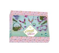 Janod – Kit loisirs créatifs 7 bijoux à créer Thème fées, écrin inclus, dès 6 ans