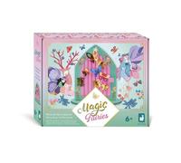 Janod Jeu créatif Magic Fairies – Porte de fée à décorer