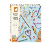 Janod - Scoubidous à Créer - 50 Fils de 90cm - Entre 11 et 14 Créations - Kit Loisir Créatif Enfant - DIY - Développement Créativité et Concentration - Dès 7 Ans - J09160