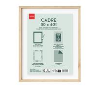 Jeu créatif La Petite Epicerie Cadre Bois 30 x 40 cm