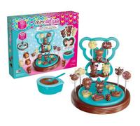 Lansay - MINI DÉLICES - Atelier Choco Guimauve - Crée des Animaux Mignons et Formes Chocolatées au Cœur Guimauve - Fabrique des Sucettes - Atelier Complet et Facile à Utiliser - Dès 6 Ans