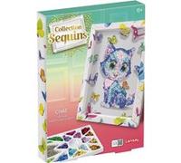 Lansay Kit de loisirs créatifs Collection Sequins Chat Multicolore 20312