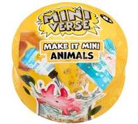 Jeu créatif Miniverse MGA's Make It Mini Animals in PDQ Modèle aléatoire Multicolore G